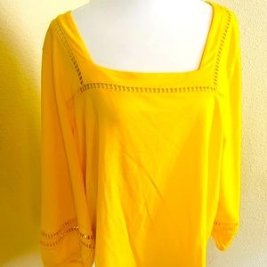 Calvin Klein XL blouse 100% cotton NWOT Regular $79 yours for $29